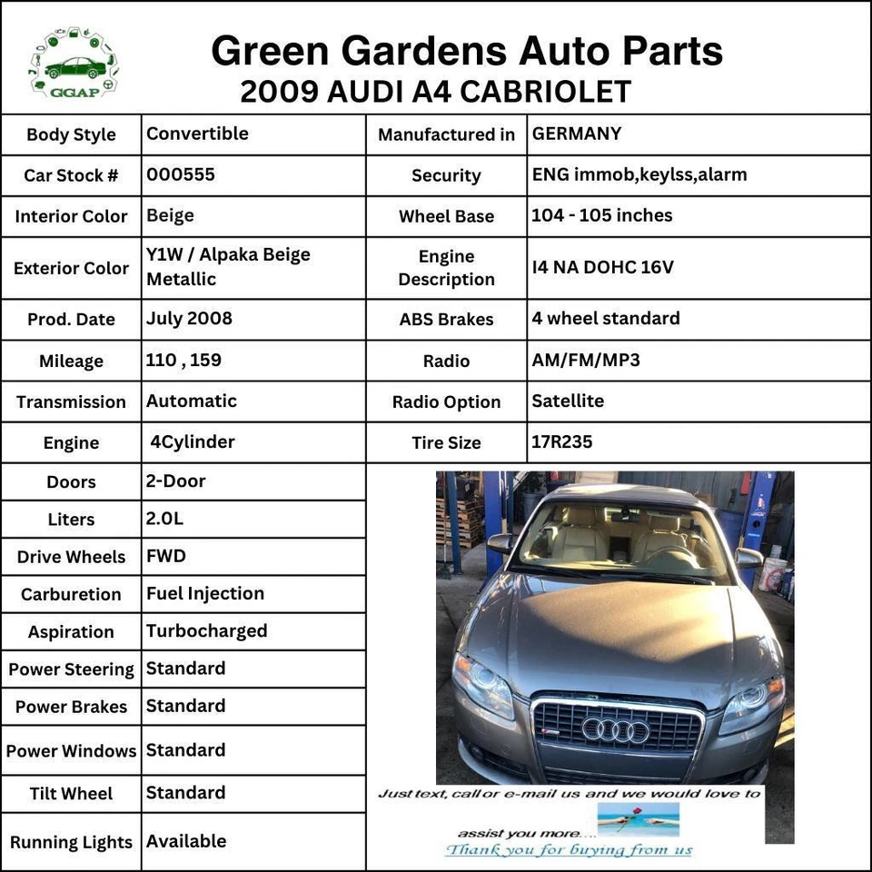 AUDI A4 2003-2009 cuarto trasero montado en panel combustible gas tapa de llenado puerta tanque gasolina Foto 4 de 4