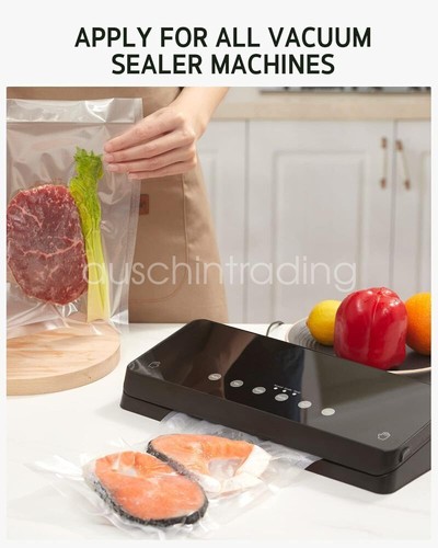 100PCS Vacuum Sealer Bags Precut Food Storage Saver Heat Seal Cryovac 15x20cm - Picture 6 of 7