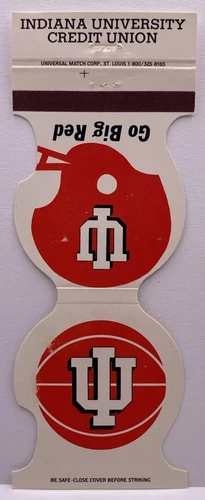 Indiana University Hoosiers 1985 Football Schedule, Matchbook Cover