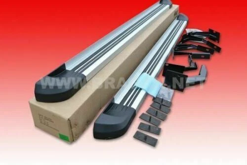 Estribo lateral negros para coches