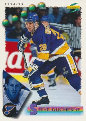 1994-95 Score #52 STEVE DUCHESNE - St. Louis Blues