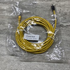 CTG 27268-R25 25 CAT5e RJ45 Yellow Patch Cabl...