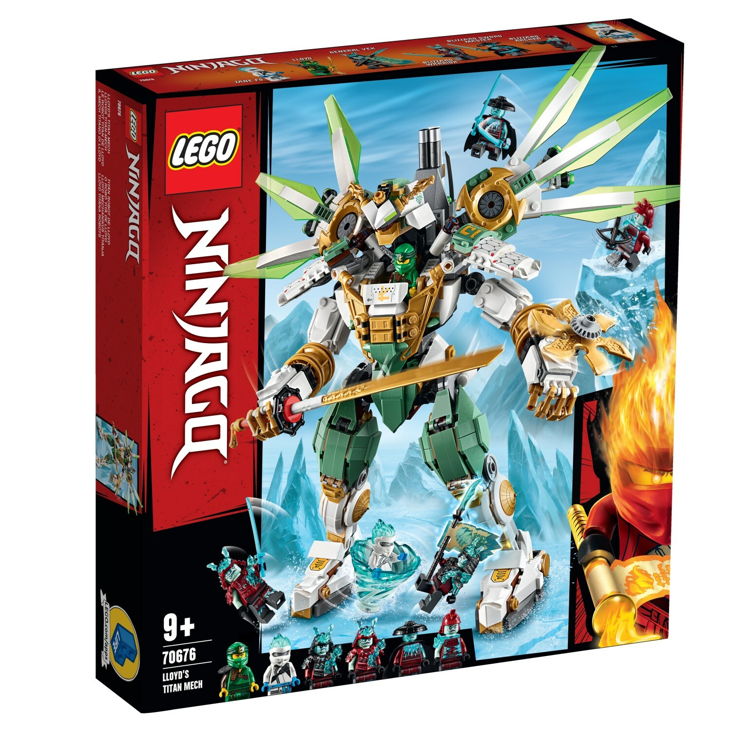 Ninjago Titan 70676 Lloyds Lego Nrynne219 Mech Jouets ® Fournitures ym8OvNnw0P