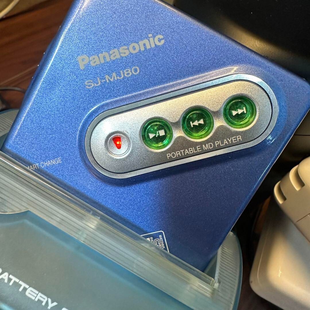 Panasonic SJ-MJ80 MDプレーヤー 0368 Panasonic SJ-MJ80 MiniDisc Player From Japan 0368 | eBay
