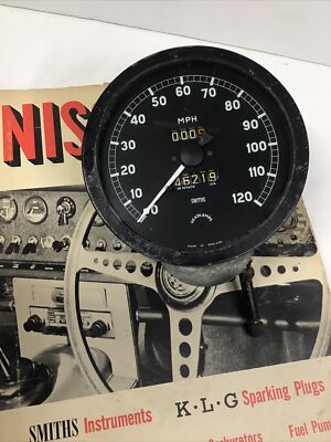 Jaguar MK VII VIII MK IX Smiths Speedometer   tested  cars fitted with Automatic