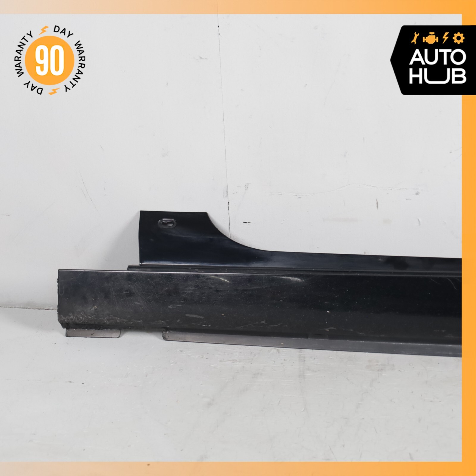 07-11 Bentley Continental GTC Speed Left Side Skirt Rocker Panel Black OEM 46k