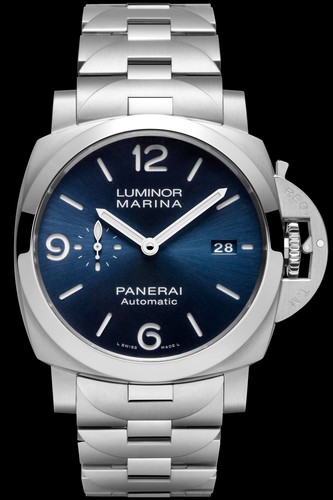 Panerai Marina Specchio Blu Mens Watch 44mm Ref#Pam01316 Luminor - 第 4/10 張圖片