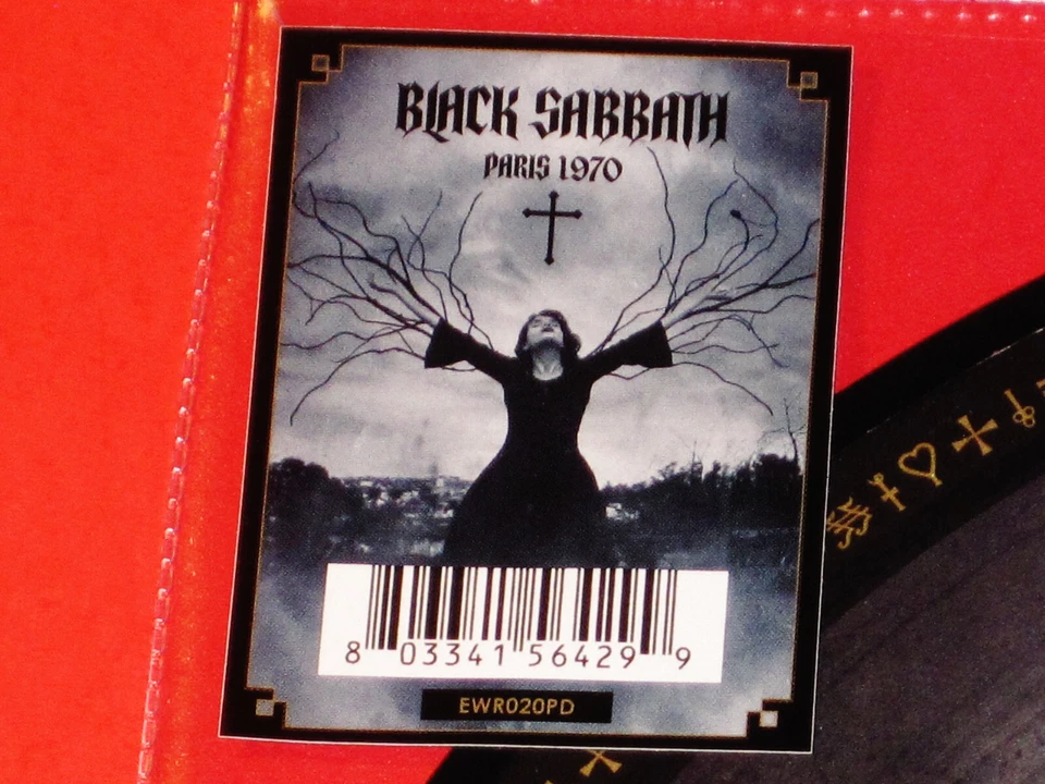 Black Sabbath: Paris 1970 - Limited Edition LP Picture Disc Vinyl Record EU NEW - Image 2 of 3
