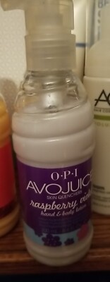 OPI Avojuice Hand & Body Lotion Raspberry Violet 200 ml/6.6 fl oz New