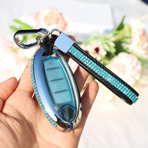 2/3/4/5-Button Zinc Alloy+TPU Car Key Fob Case Cover Holder For Nissan Infiniti - Picture 10 of 18