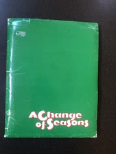A Change of Season Movie Press Kit Shirley MacLaine Anthony Hopkins Bo Derek
