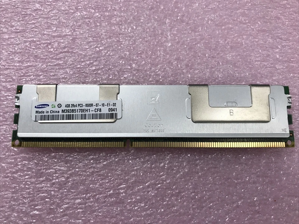 Samsung 36GB Kit 2Rx4 PC3-8500R-07-10-E1-D2 Server Ram M393B5170EH1-CFB - Image 2 of 4