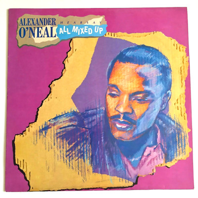 Alexander O'Neal   Hearsay All Mixed Up - Vinyl LP Fake