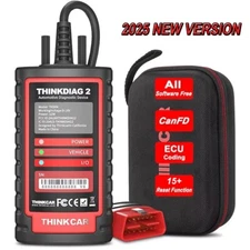 2025 THINKDIAG 2 Car OBD2 Scanner Bidirectional All System Diagnostic Tool CANFD
