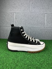 Size 8.5m / 10w - Converse Run Star Hike Hi Black/White Men's Size 166800C
