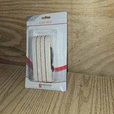 Prestige Gait Belt with Metal Buckle Stripe Pattern  Free Shipping NIP