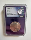 1964 Philadelphia Kennedy Half Dollar 50C Proof 0.900 Silver NGC PF68