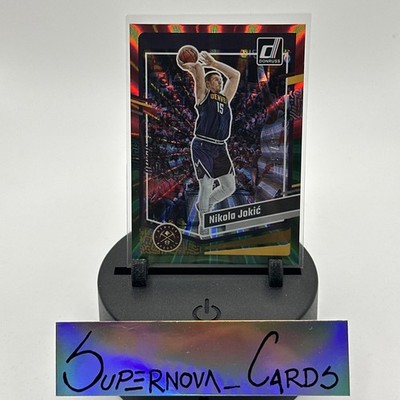 2023-24 Panini Donruss - Nikola Jokić #58 Holo Red & Green Laser /75