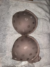 Victoria Secret by pink Brown polka dot NWT 36C women s underwire padded bra
