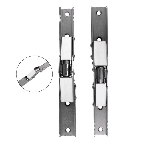 2Pcs/Set 90 Degree Self-Locking Folding Hinges Brackets Spring Folding Hinge New - Picture 5 of 24