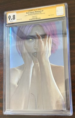 Mark Spears Monsters #7 Signature Series 9.8 Kickstarter Foil Variant #35/70