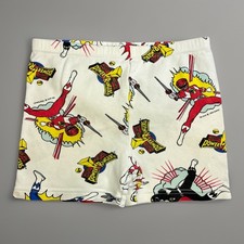 VTG 1994 Power Ranger AOP kids Shorts Size 10/12