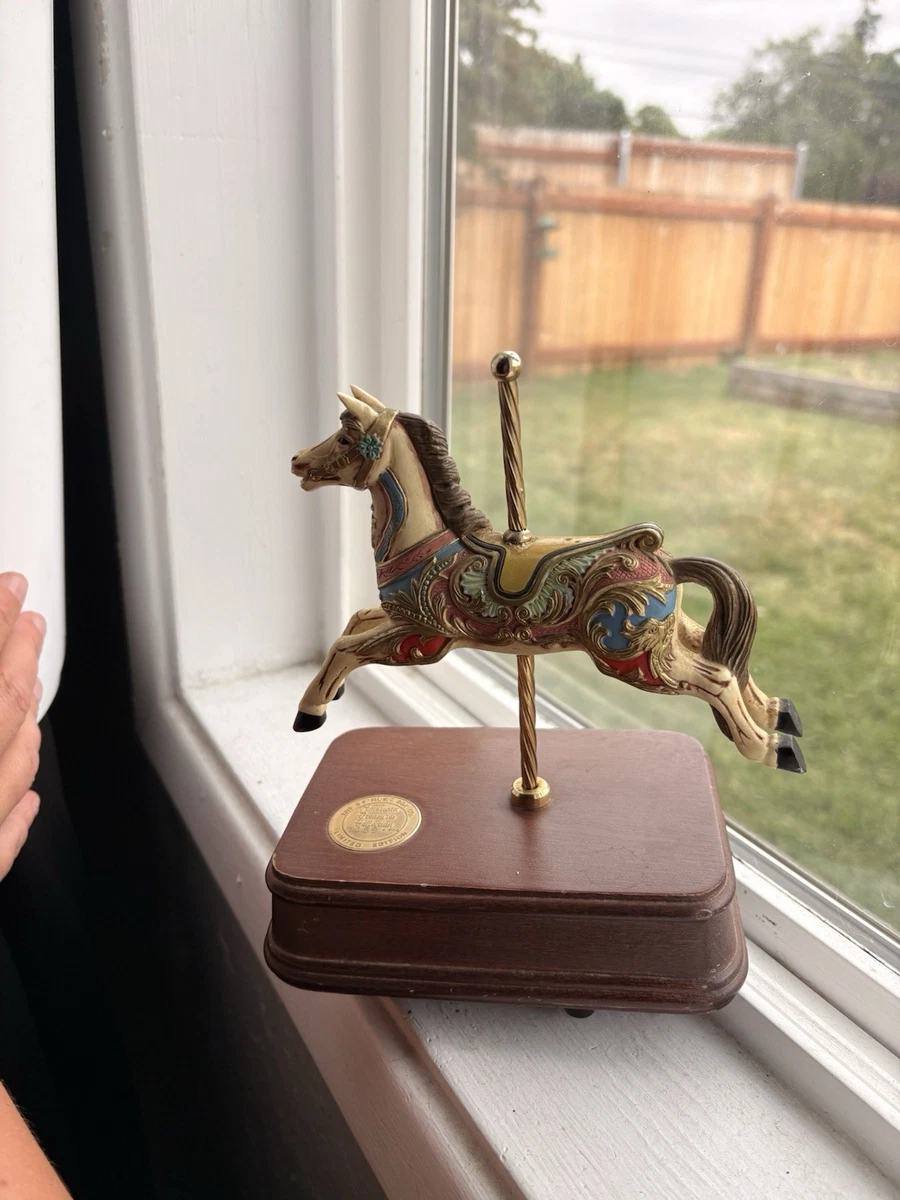 Carousel Horse Music Box for sale | eBay