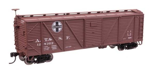 Walthers Mainline 910-40701 HO Spur 40' ARA Boxcar RTR ATSF #124302 | Zustand: Neu