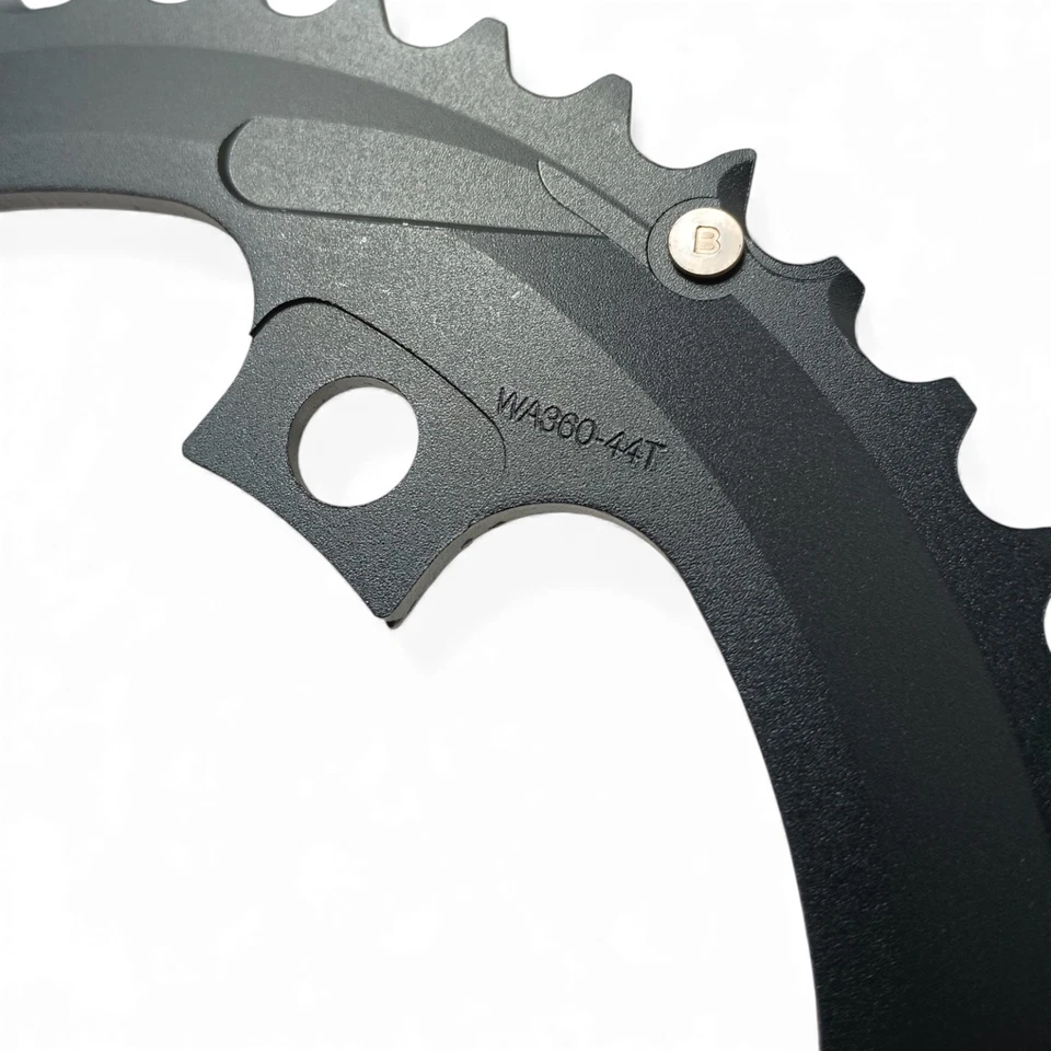 FSA 10 Speed 4 bolt 44T 32T Chainring Set Black alloy - Image 4 of 4