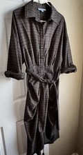 Antonio Milani Shirt Dress Tweed 12 Midi Roxanne