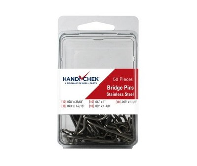 Bridge Pin Assortment SS PL 50 Piece (2 Pieces)
