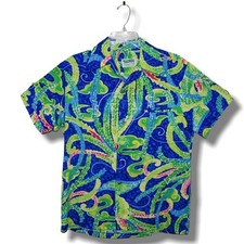 Vtg WAIKIKI WEAR by Mildred's of Hawaii Hawaiian Shirt Medium to Large 44" Chest