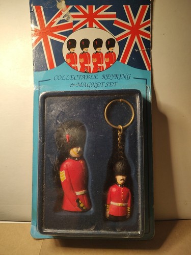 Hand Painted Keyring & Magnet Set By Imogen Dickinson - Picture 2 of 3