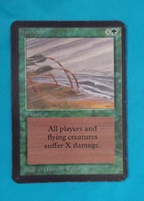 HURRICANE - MtG ALPHA Magic the Gathering card PL