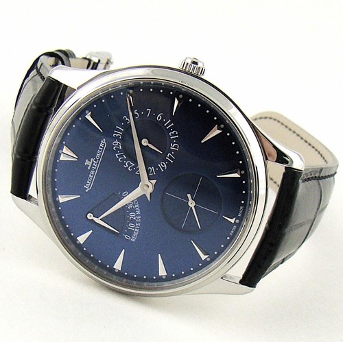 2020 Jaeger-LeCoultre Master Ultra Thin Reserve De Marche Blue 39mm Q1378480