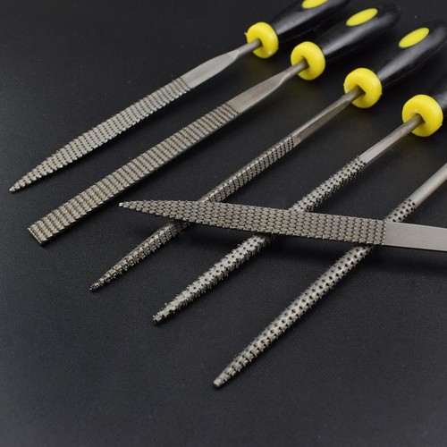 Wood Rasp Set 6pcs Carpenter 3*140mm File Carving Tools Double Riffler To~pd - Picture 5 of 9