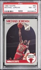 1990 HOOPS #65 MICHAEL JORDAN PSA 8