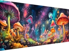5D Large Diamond Painting Kits for Adults - Mushroom Diamond Art Kits for Adult