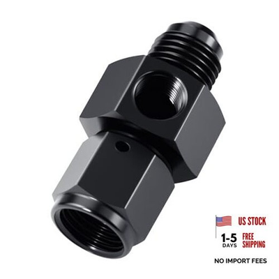 #ad 4AN Male Flare to Female AN4 Swivel with 8 NPT Fuel Pressure AN4 to 1 8 NPT 1 $13.45