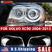 Pair Car Headlight Lens Cover Replacement Lamp Shell For Volvo Xc90 2004-2013 Pair Car Headlight Lens Cover Replacement Lamp Shell For Volvo Xc90 2004-2013