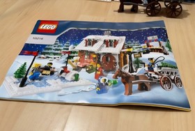 LEGO Creator Expert: Winter Village Bakery (10216) Complete W/ Minifigs & Inst.