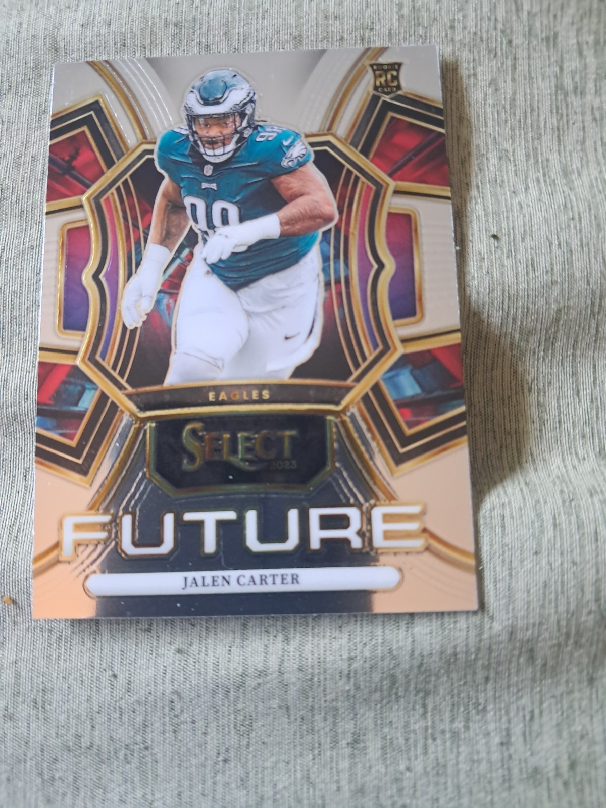 2023 Panini Select - Select Future Jalen Carter #FUT-JCA Silver Prizm (RC)