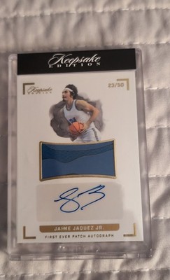 2022 Keepsake Multi Sport Edition  Gem Patch Auto Jaime Jaquez Jr. #52 23/50