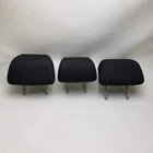 2014 - 2018 Mazda Mazda3 3 sedan Rear Headrest Set of 3 BLACK Cloth Fabric