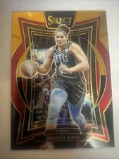 2025 Panini WNBA Select Brionna Jones Concourse Black Gold Prizms 2/5 #18 Dream