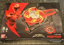 Power Rangers Super Ninja Steel Lion Fire Battle Morpher Launcher