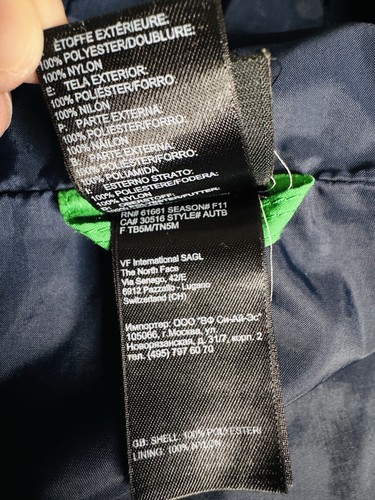North Face Jacket Youth Small (7-8) Green HyVent Hooded Jacket Softshell Read - Picture 8 of 15