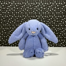 AUTHENTIC Jellycat Small Bashful Bluebell Bunny - nwot, retired- SHIPS SAME DAY