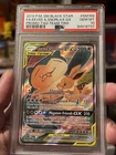 2016-19 Pokemon SM Black Star Promos Eevee & Snorlax Tag Team GX #SM169 PSA 10