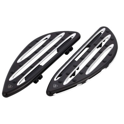 Arlen ness , Trittbretter Pilot M8 Softail Deep Cut. Schwarz 18-21 Fl Mit
